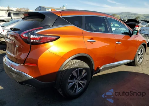 2022 Nissan Murano Sv z USA, uszkodzony, nr VIN 5N1AZ2BJ3NC120081